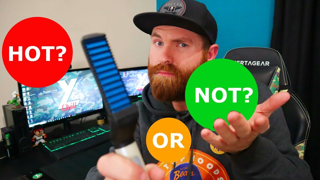 Man Monday Ep1 - For Beaut Modeling Comb - Beard Straightener - HOT or NOT?