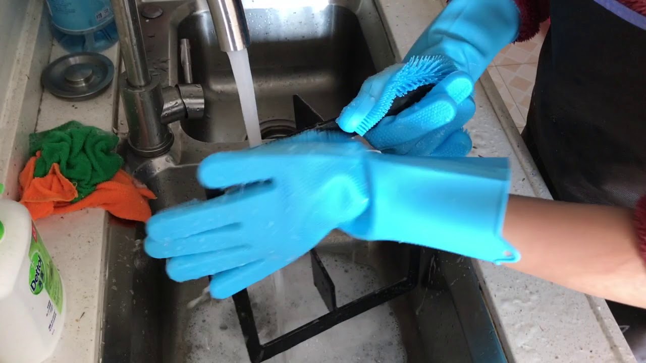 Dekava Magic Silicone Dishwashing Gloves